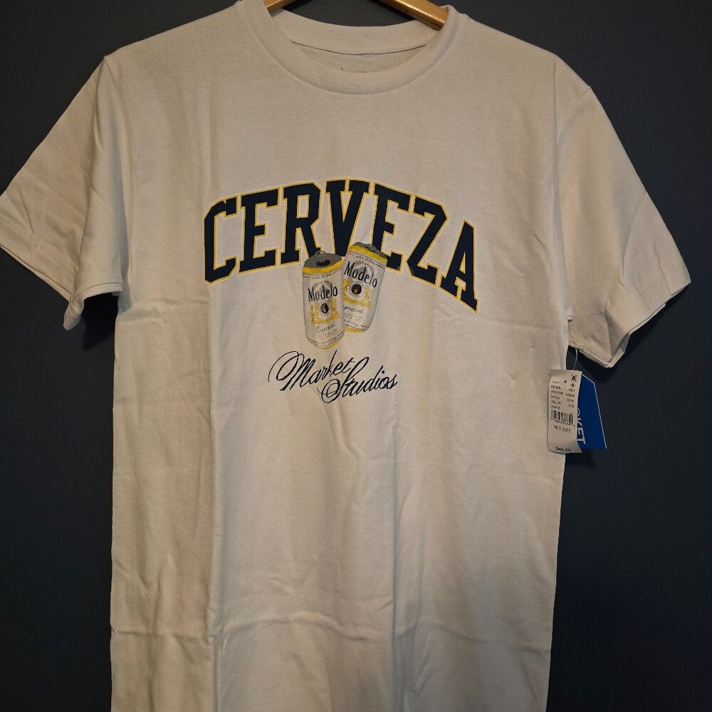 Men’s Modelo x Market Studios Collab Size Medium Official collab